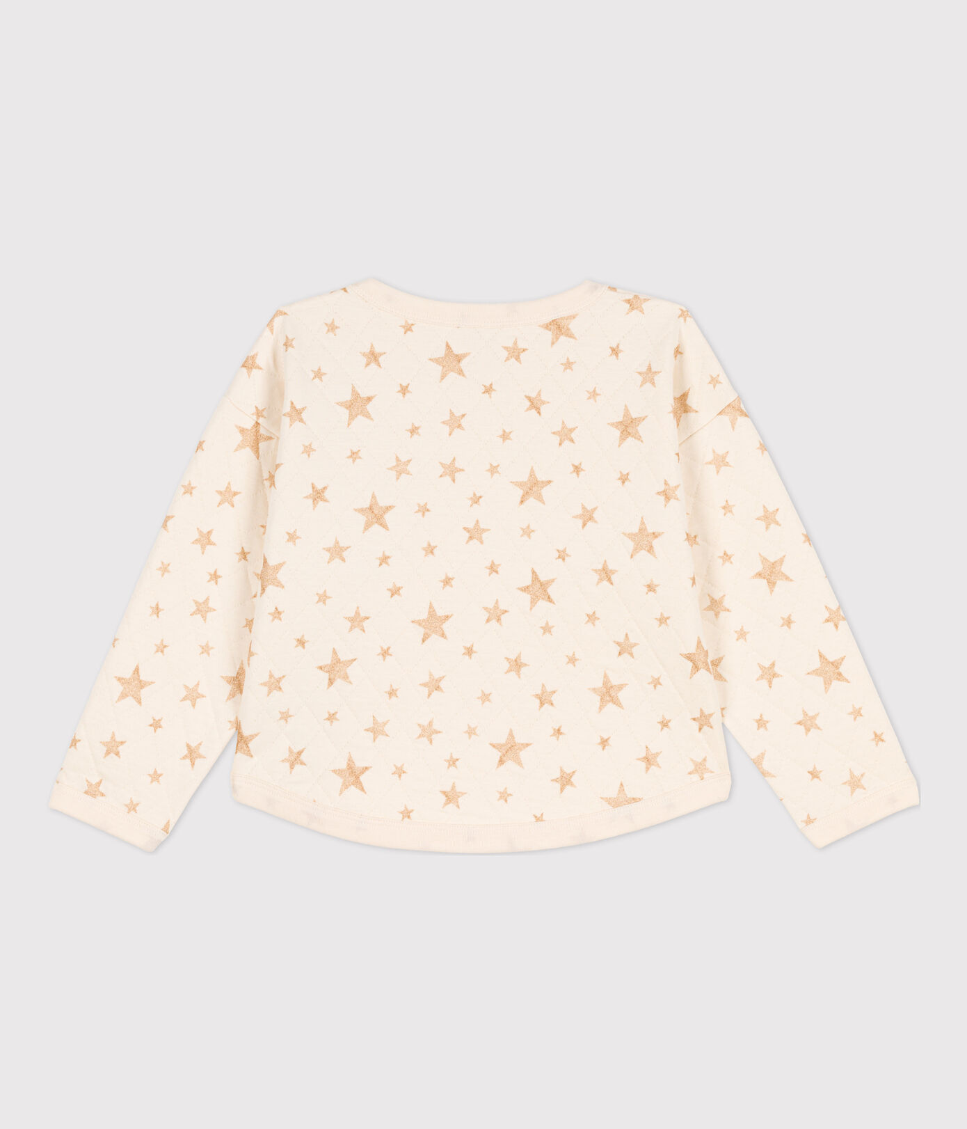 Sweatshirt imprimé en tubique enfant fille