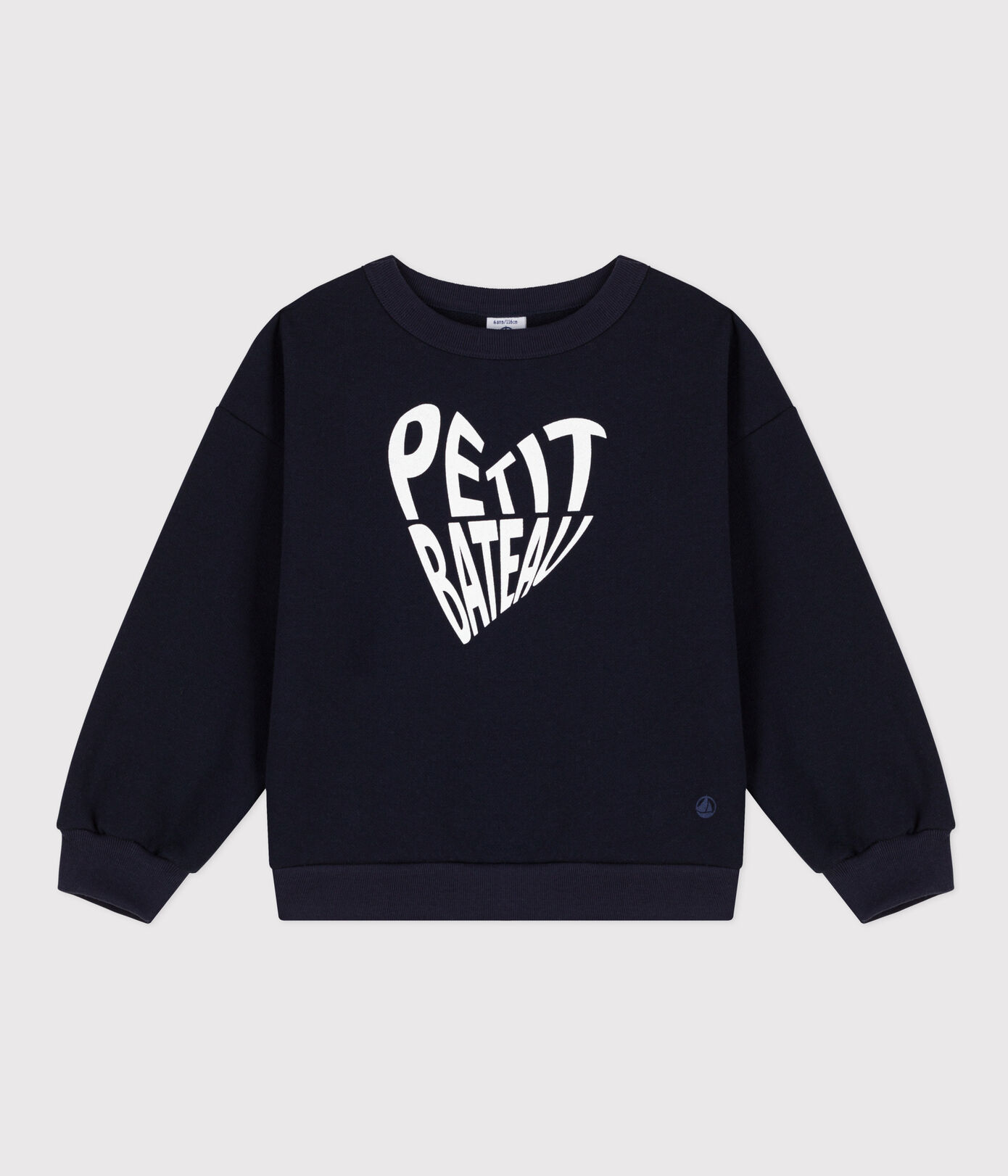 Sweatshirt en molleton enfant fille