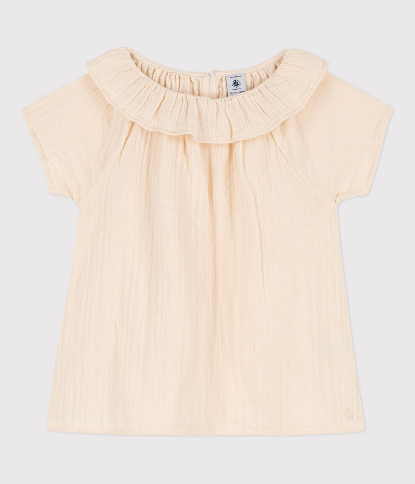 Blouse en gaze de coton enfant fille