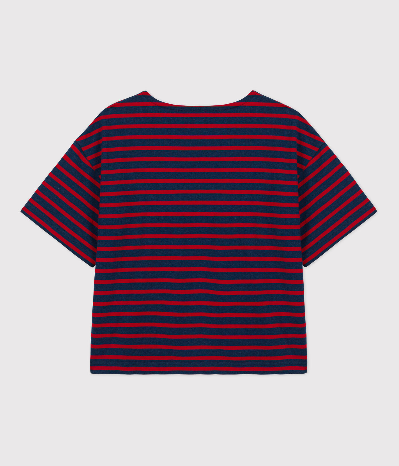 Marinière manches courtes en coton Femme