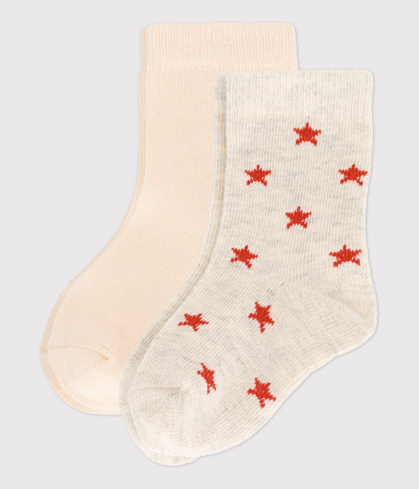Lot de 2 paires de chaussettes bébé