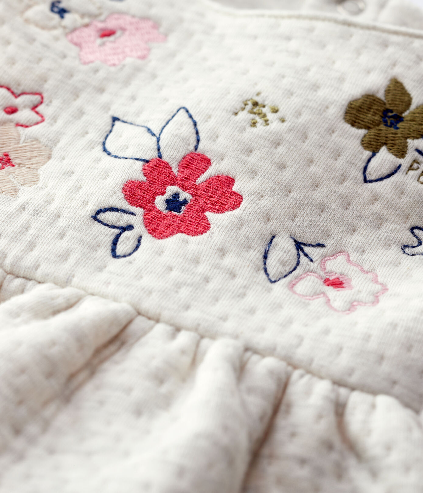 Robe matelassée bébé.