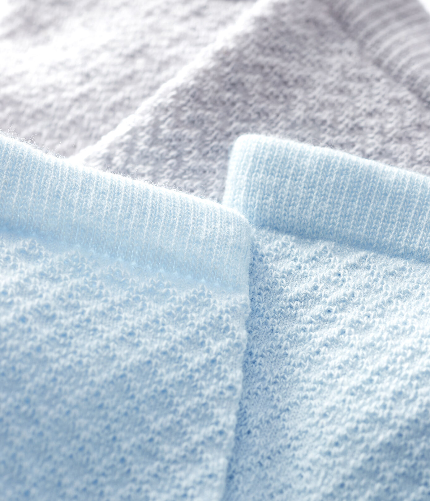 Lot de 2 chaussettes reliéfées bébé fille/garon