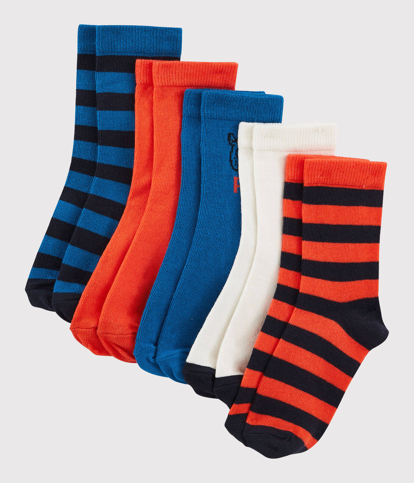 Lot de 5 paires de chaussettes enfant garon