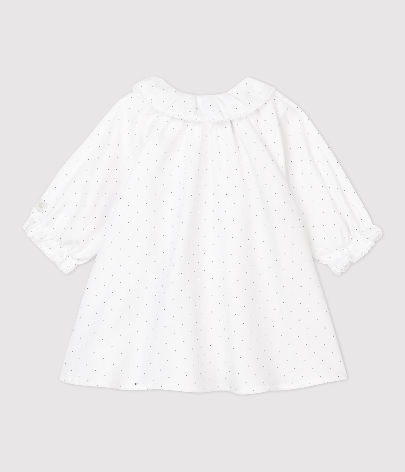 Robe à fleurs bébé fille twill en coton biologique