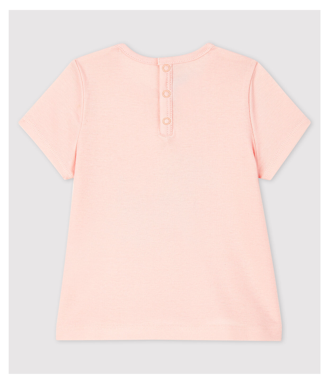 Blouse manches courtes avec col bébé fille