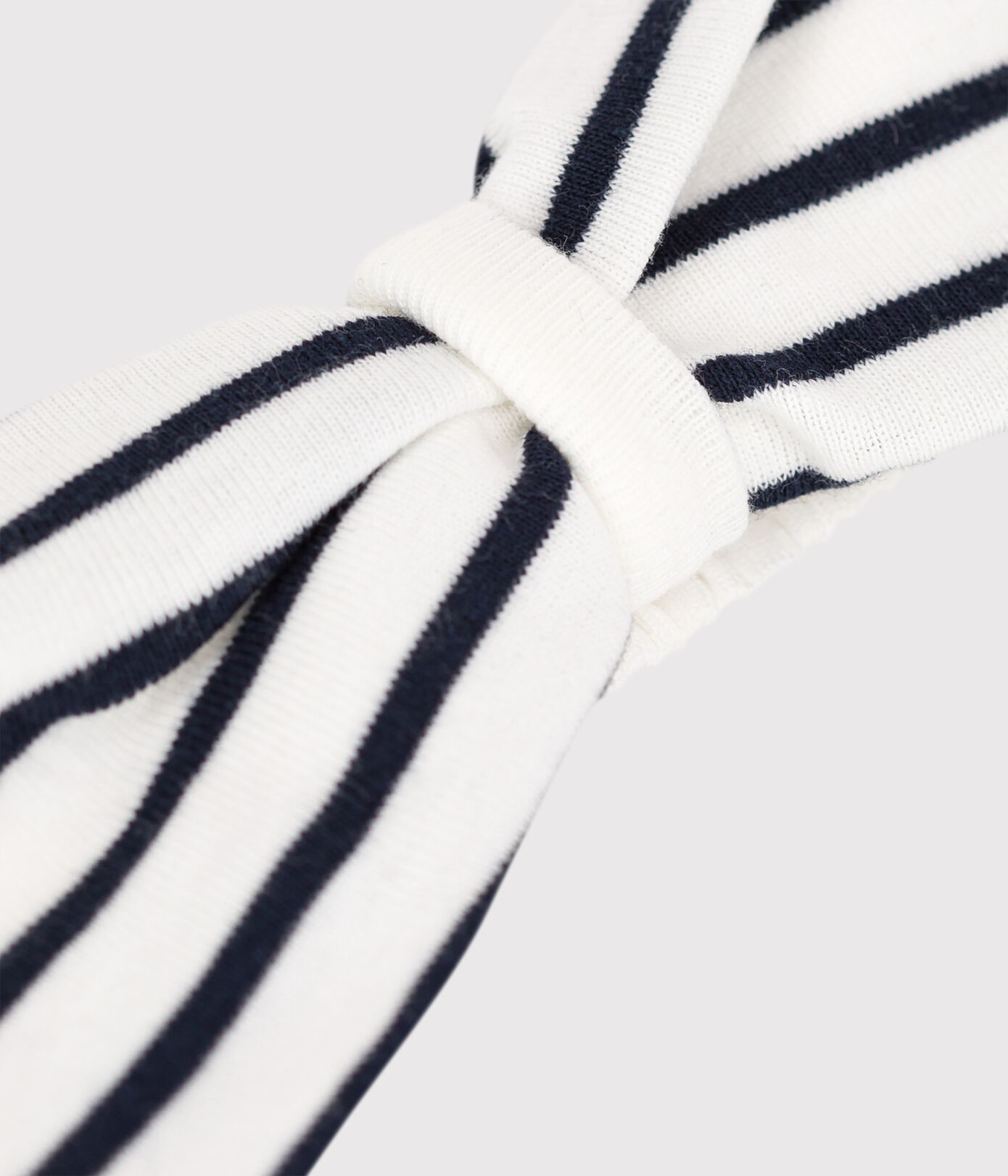 Bandeau rayé bébé fille