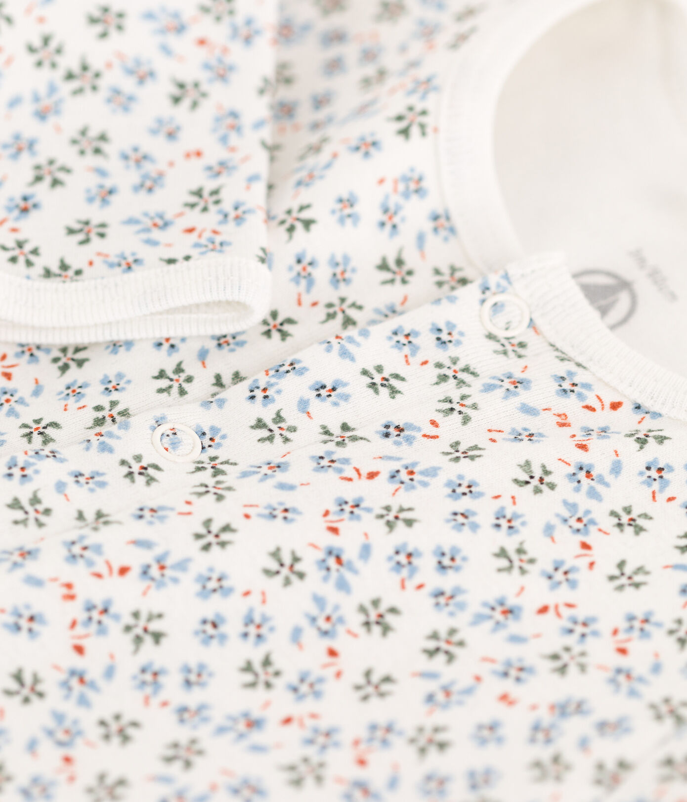 Bodyjama sans pieds imprimé bébé en coton