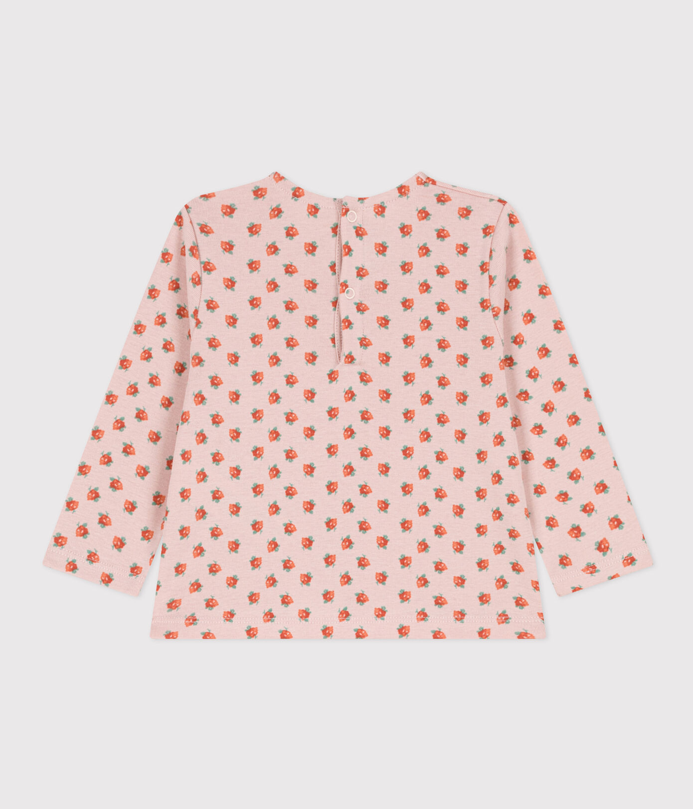 Tee-shirt manches longues en coton bébé