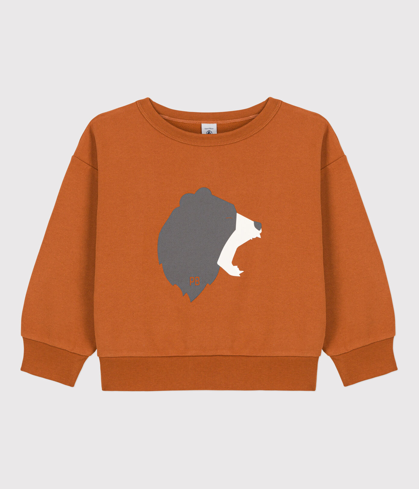 Sweatshirt imprimé en molleton enfant fille / garon