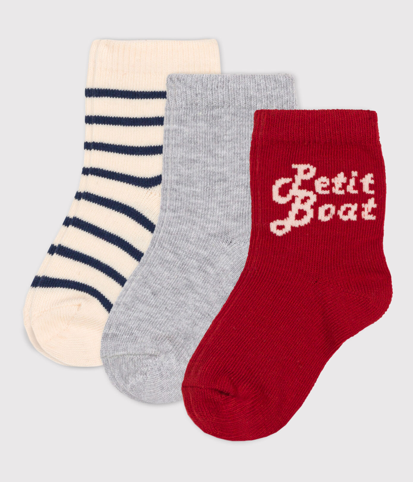 Lot de 3 paires de chaussettes bébé