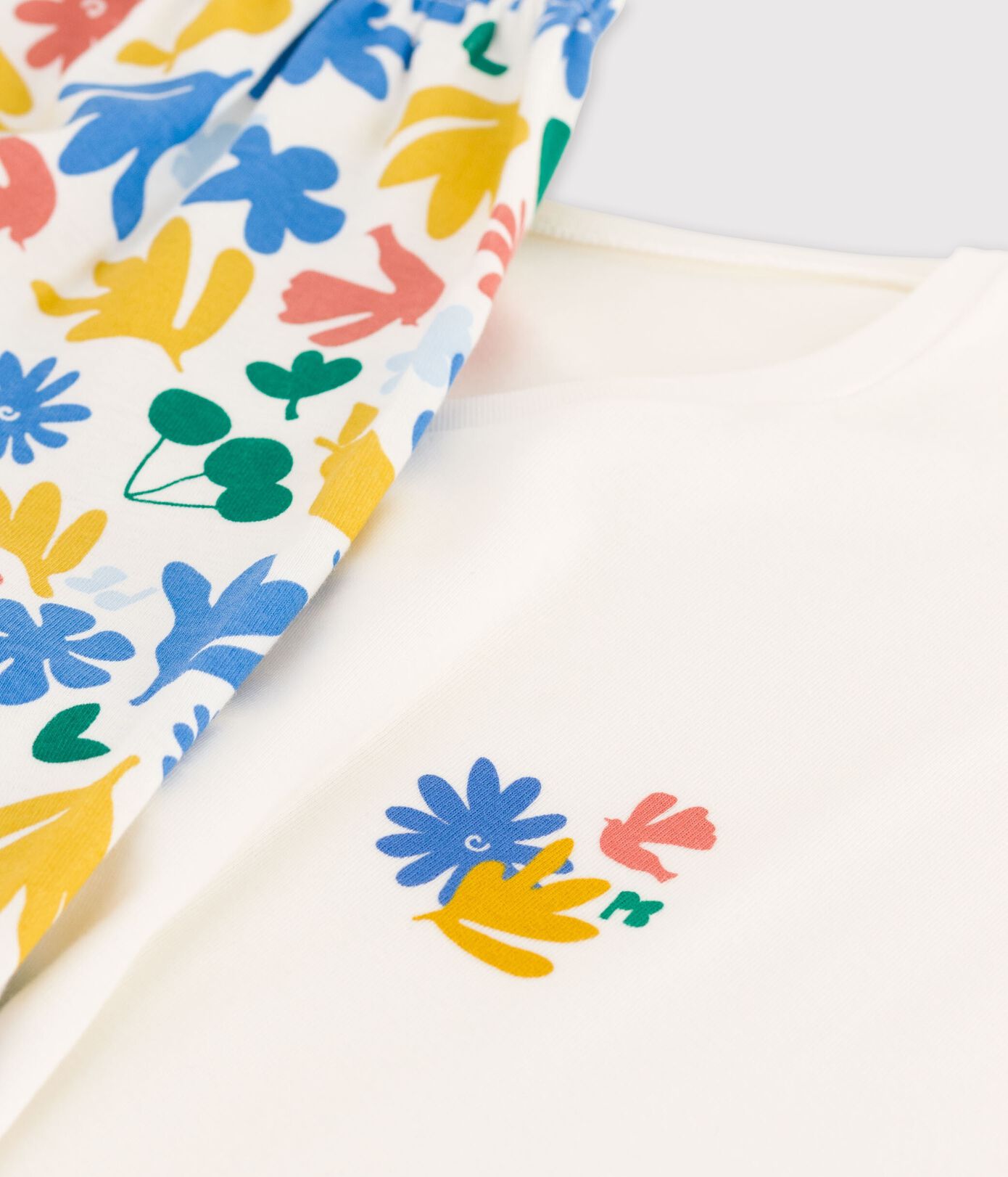 Pyjacourt fille en coton