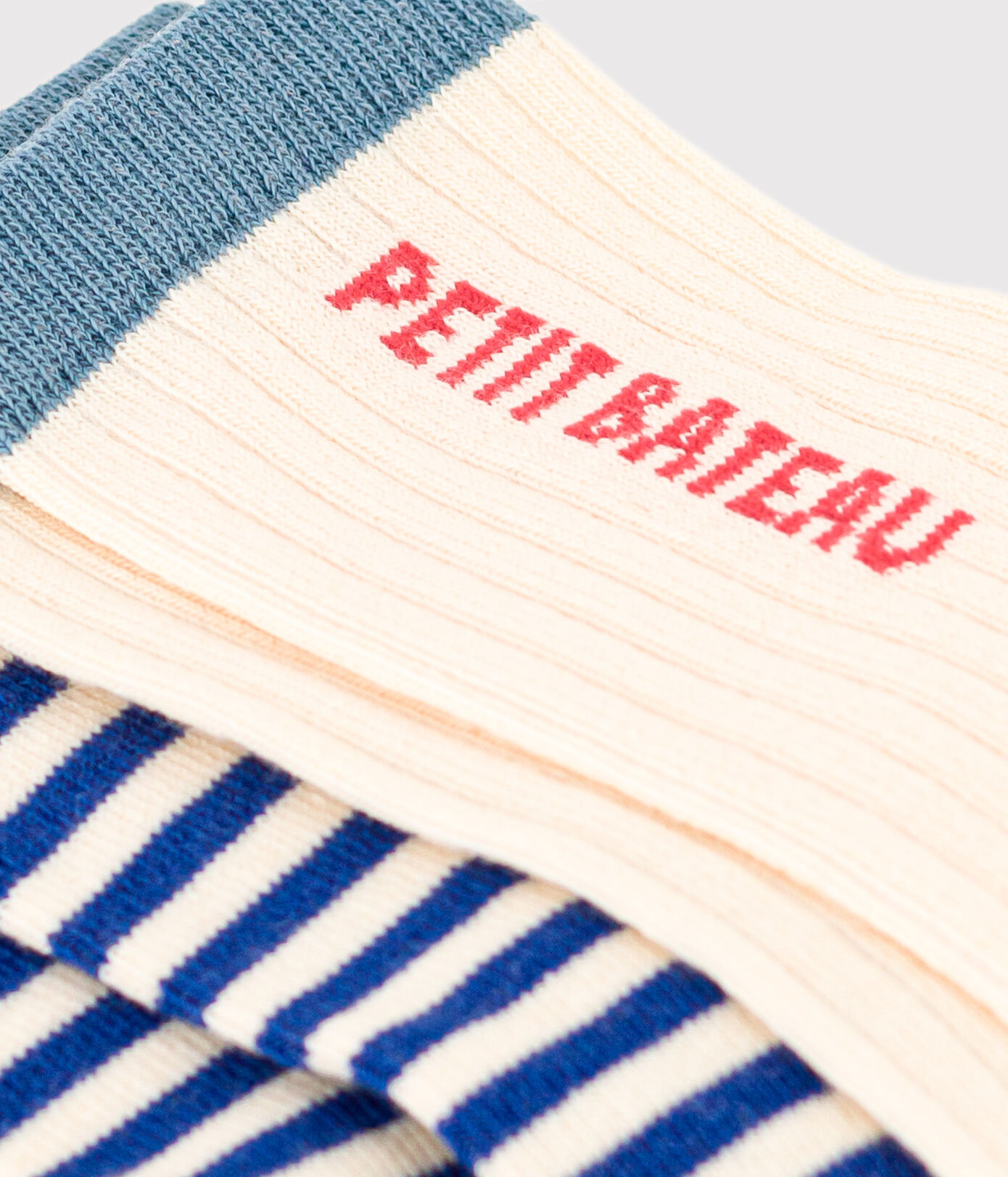 Lot de 2 paires de chaussettes Petit Boat enfant garon-fille