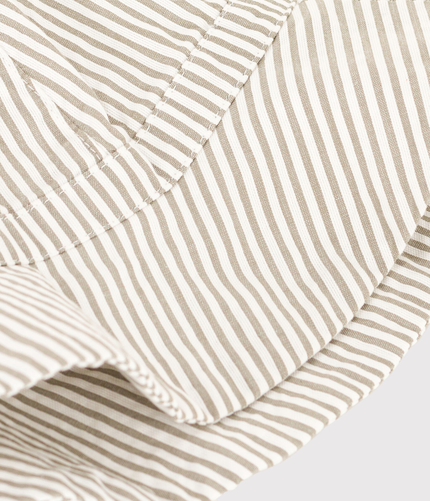 Capeline seersucker bébé