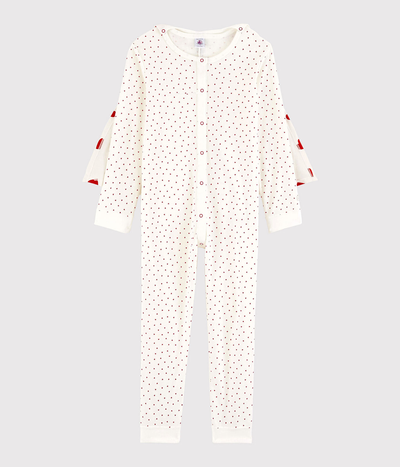 Combinaison déguisement super-héros petite fille en coton biologique