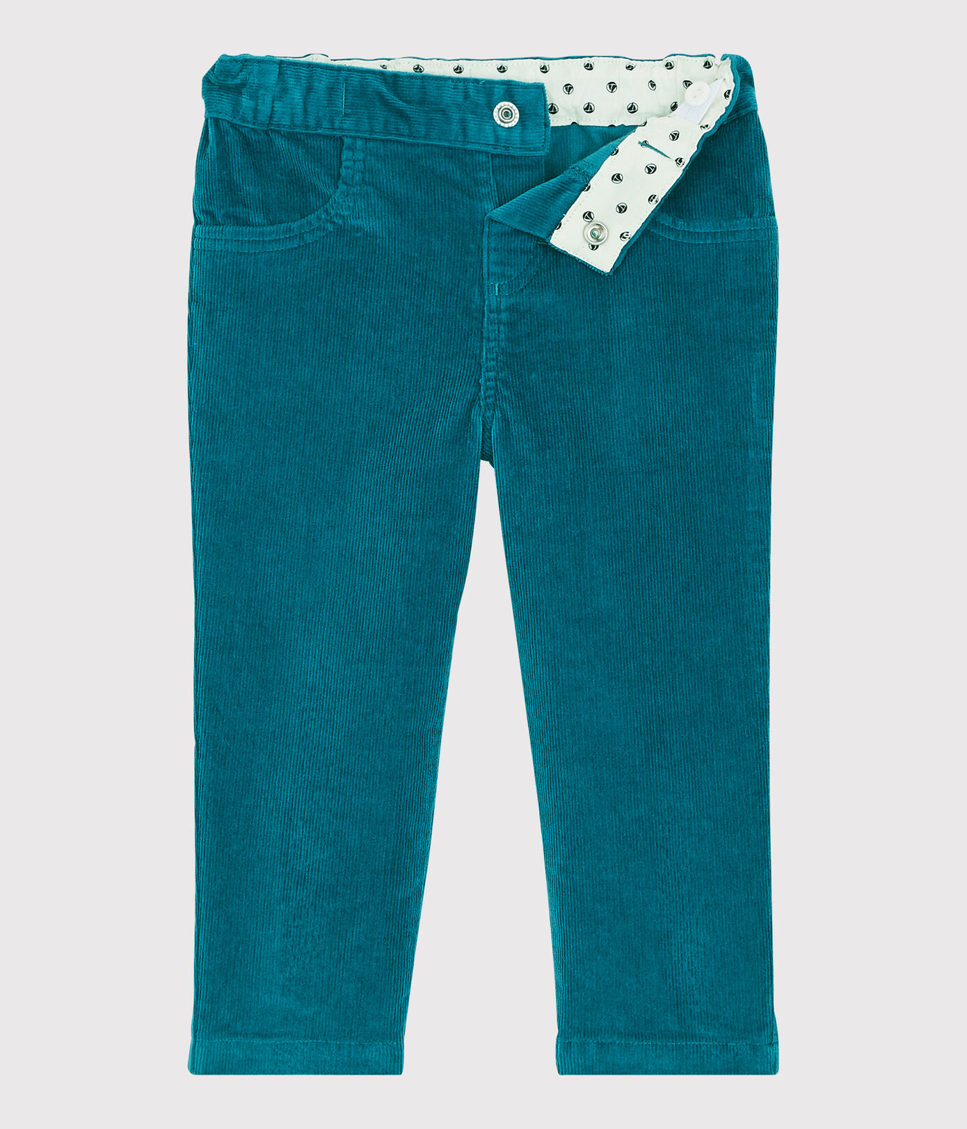 Pantalon en velours bébé.