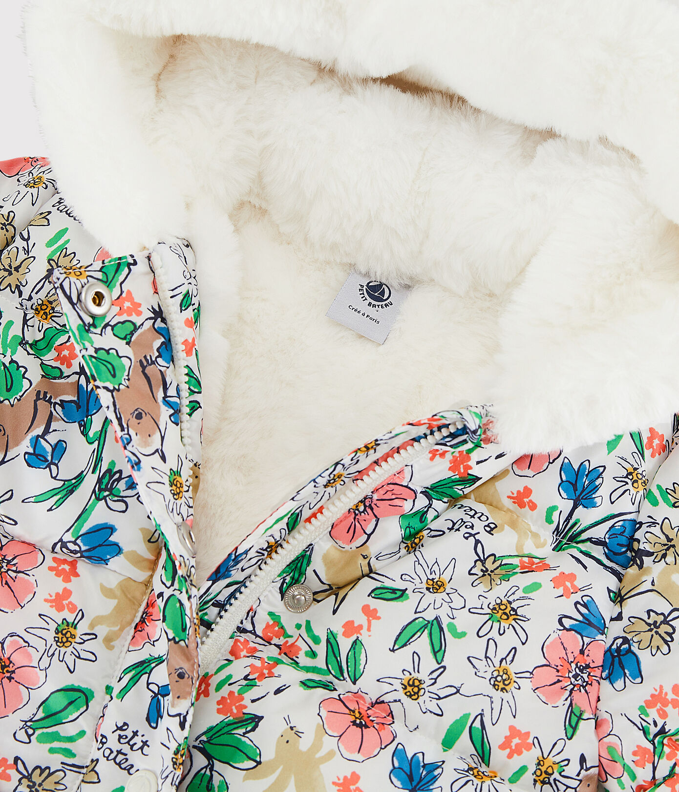 Doudoune matelassée bébé.