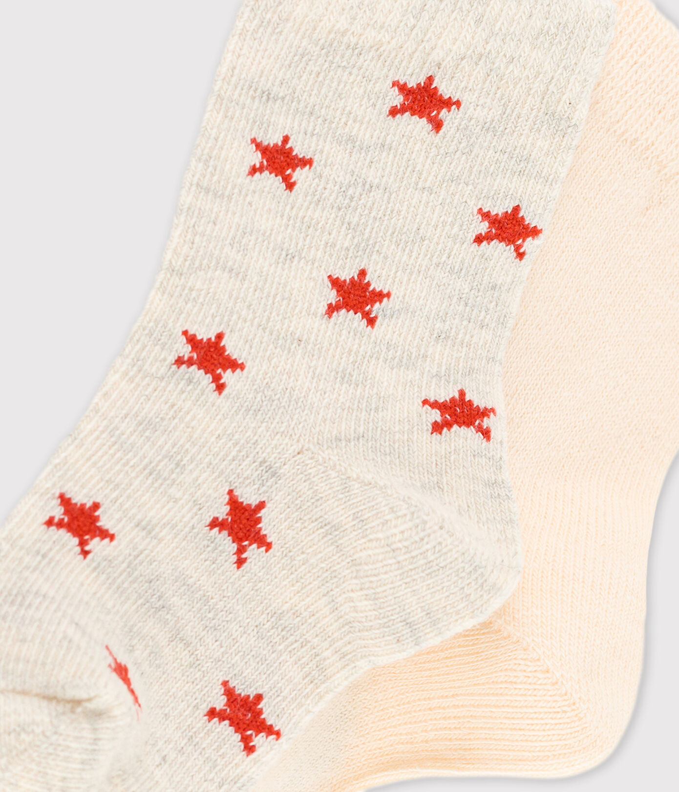 Lot de 2 paires de chaussettes bébé