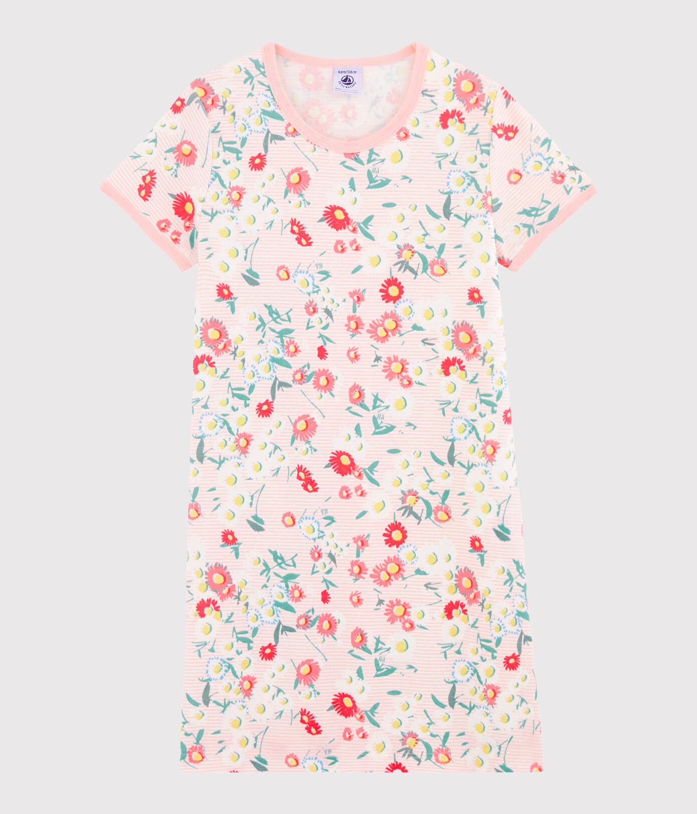 Chemise de nuit petite fille en cte