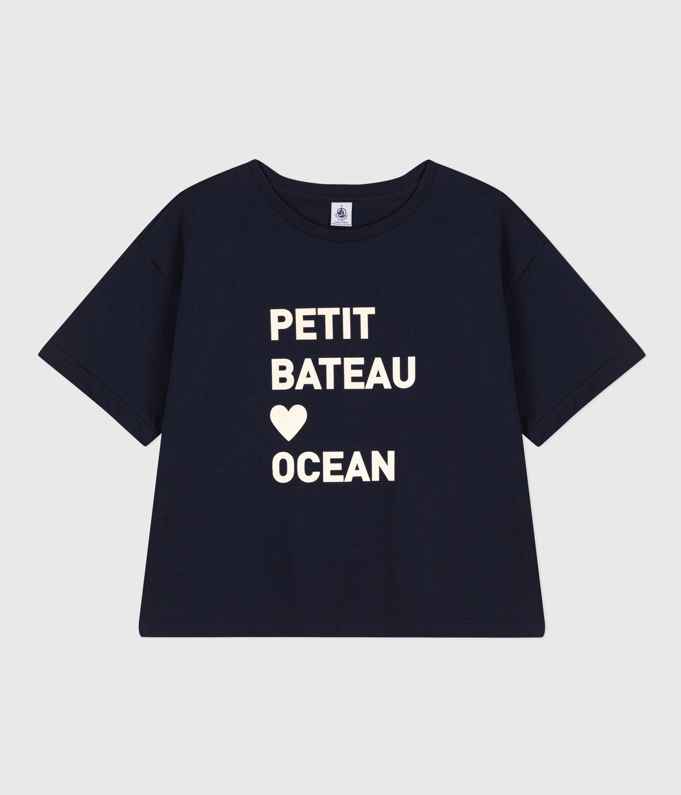T-shirt LE BOXY large en coton Femme