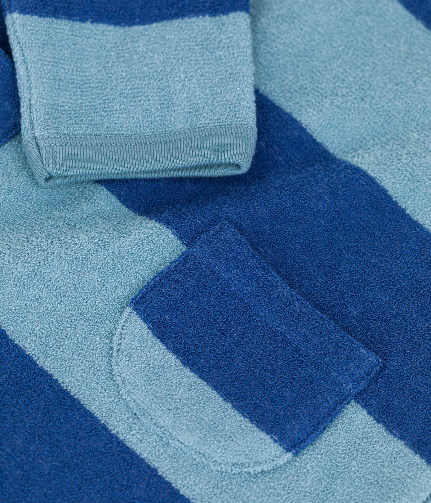 Combinaison bébé longue en bouclette éponge