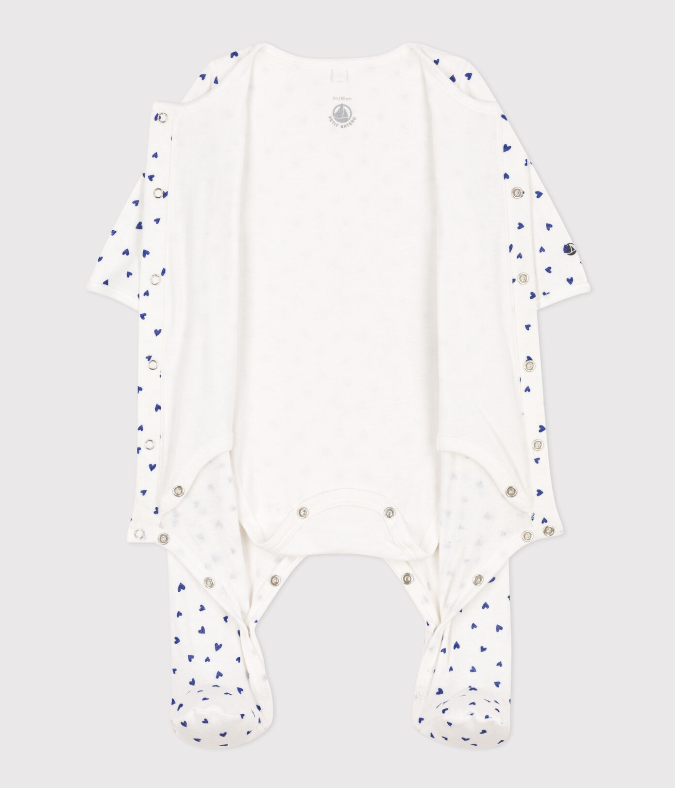 Bodyjama coeur en tubique