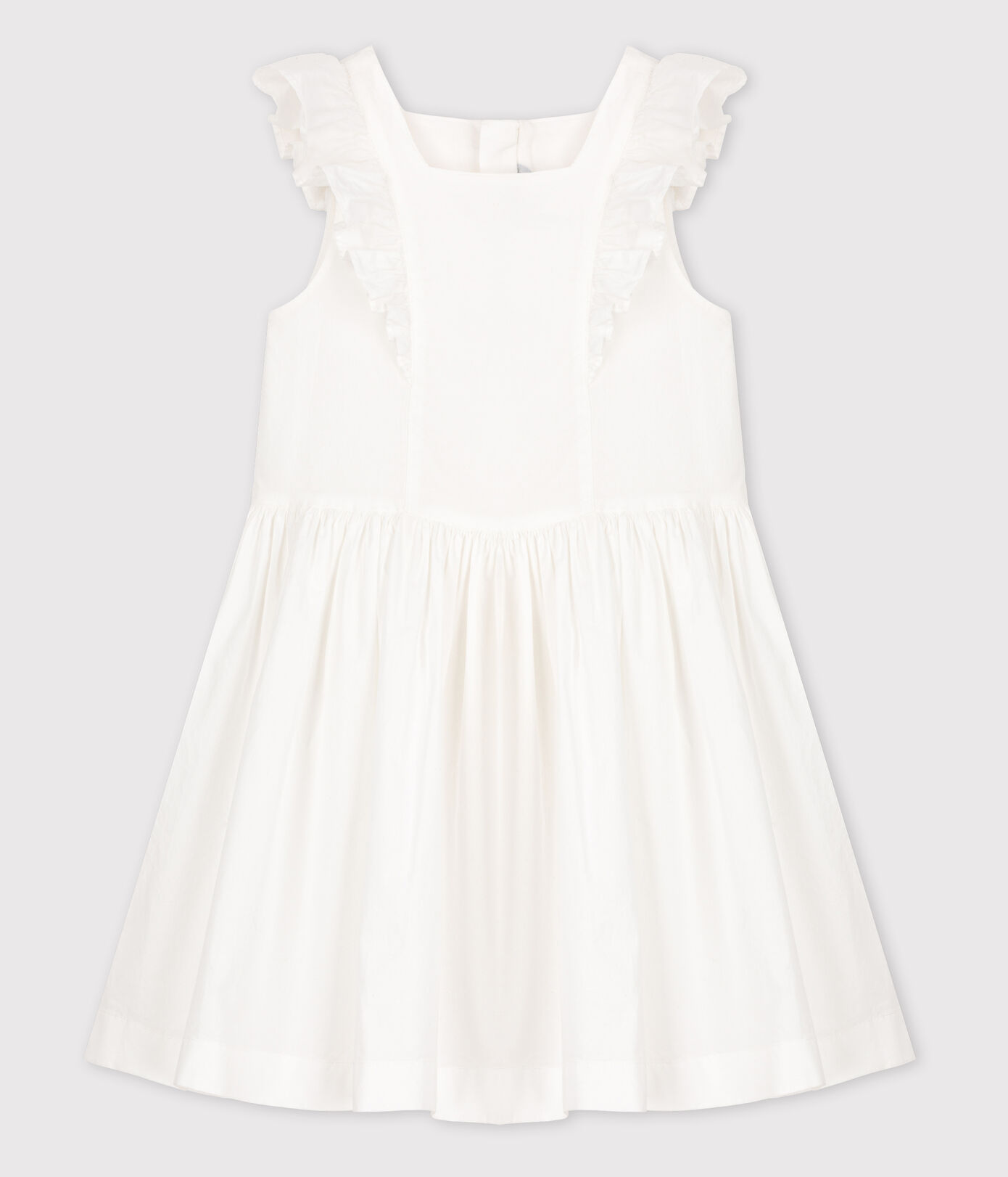 Robe cérémonie en popeline enfant fille