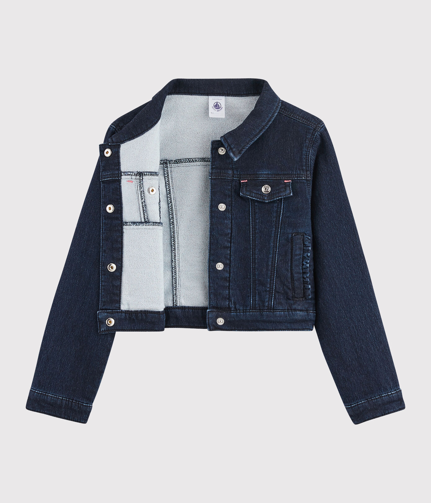 Veste en denim enfant fille