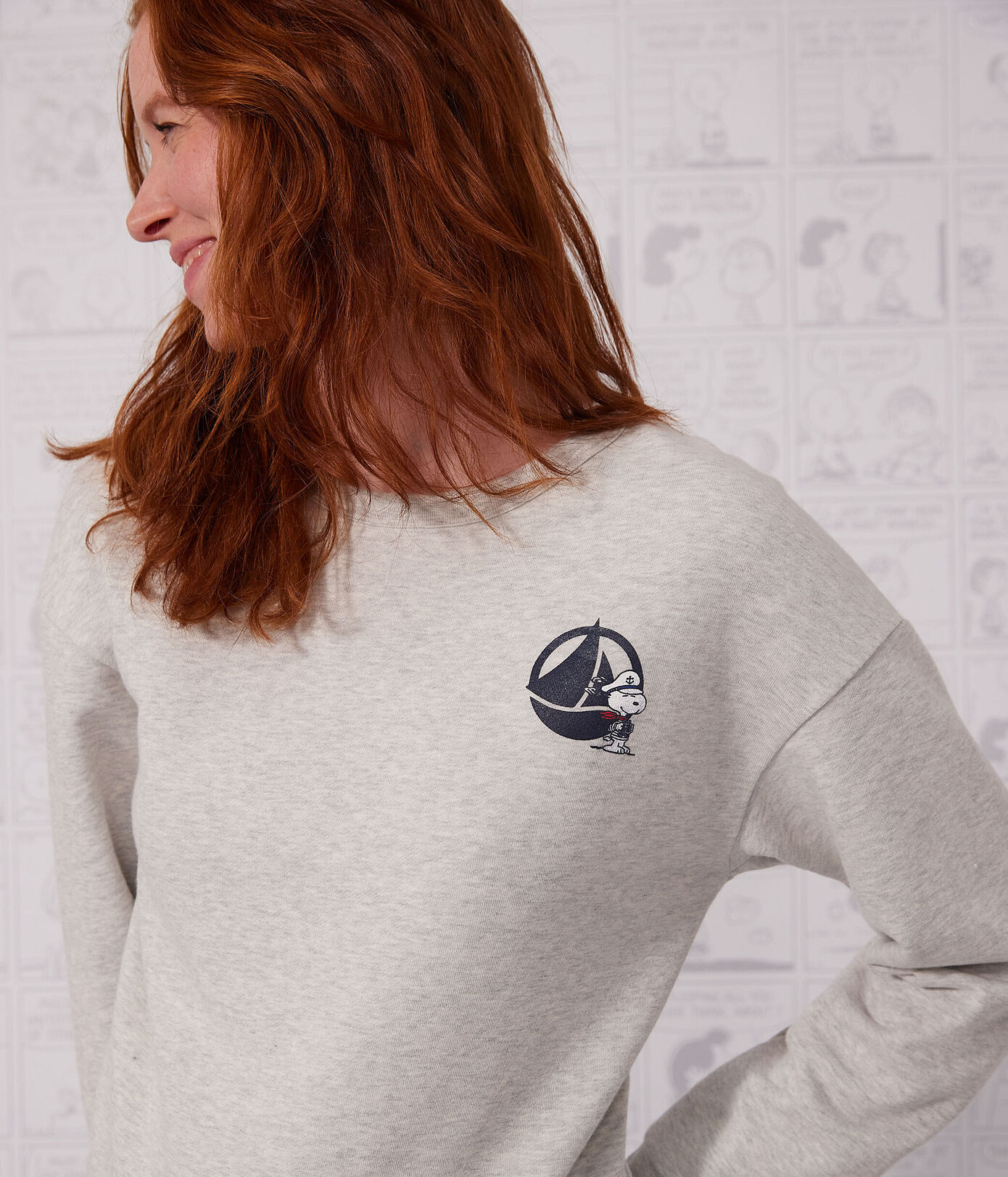 Sweatshirt en molleton Femme
