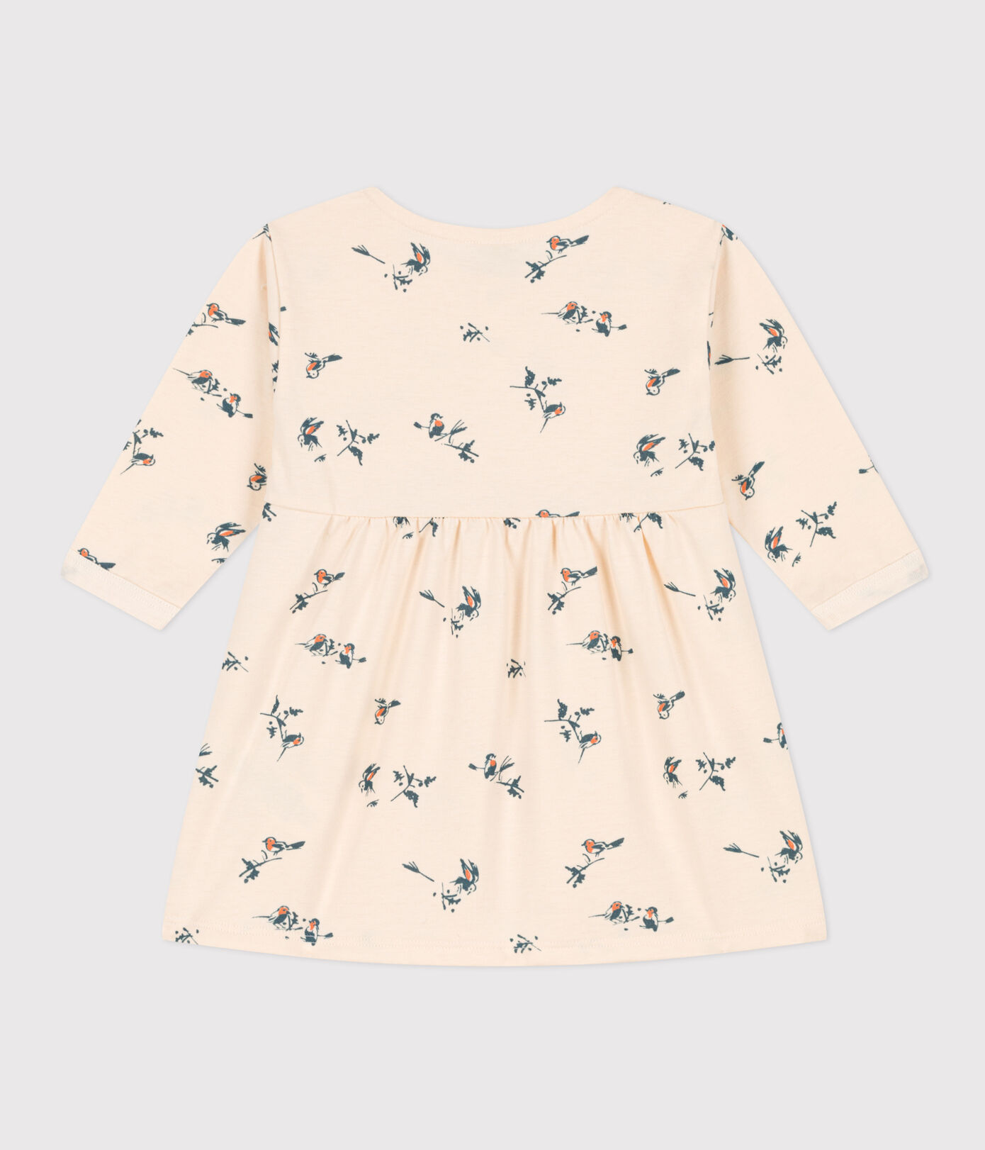 Robe manches longues en jersey bébé