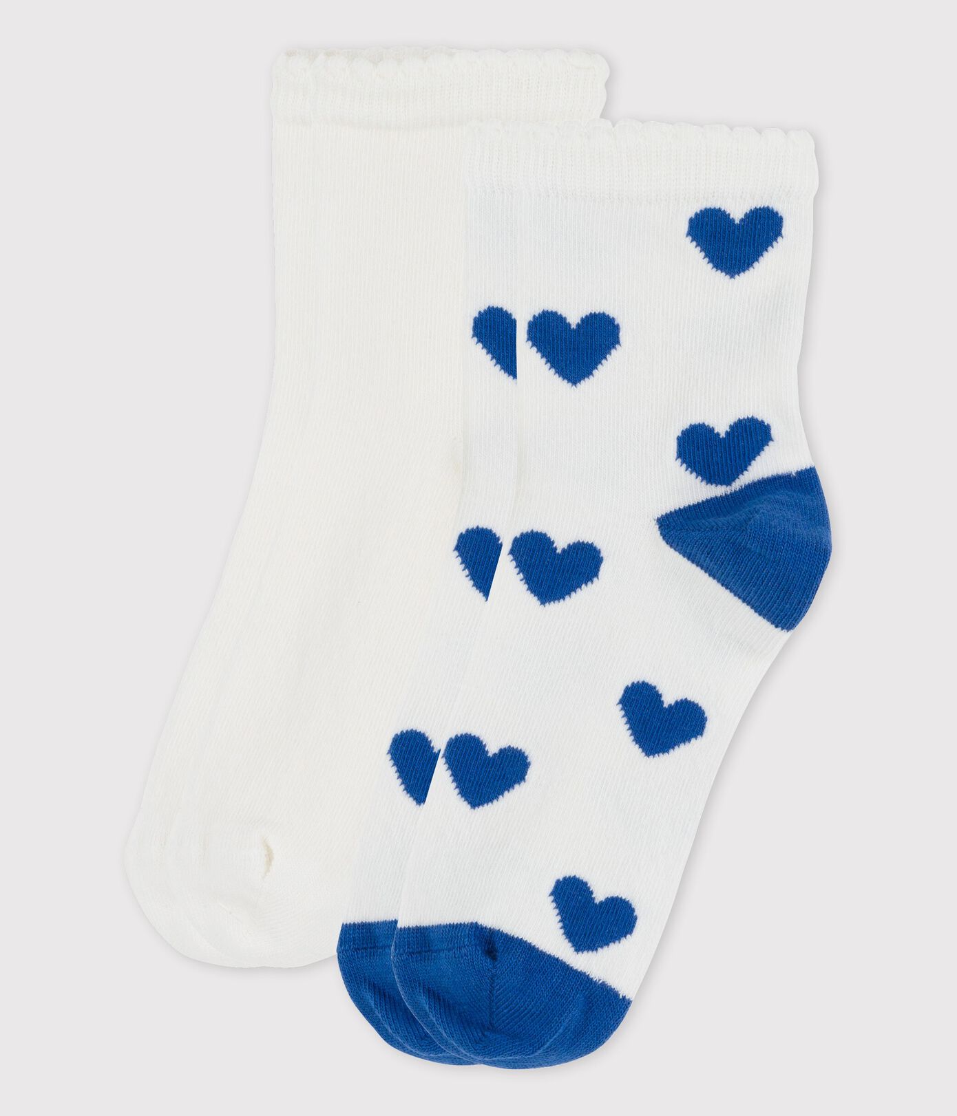 Lot de 2 paires de chaussettes enfant fille