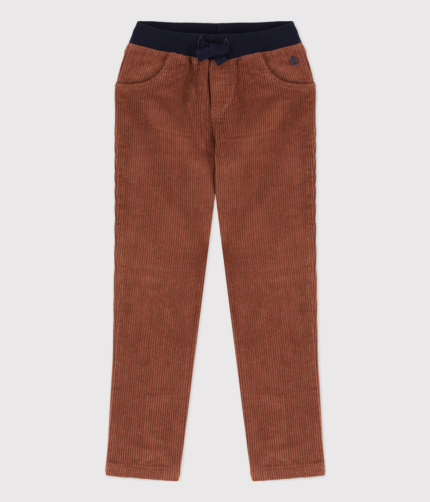 Pantalon regular en velours ctelé enfant garon