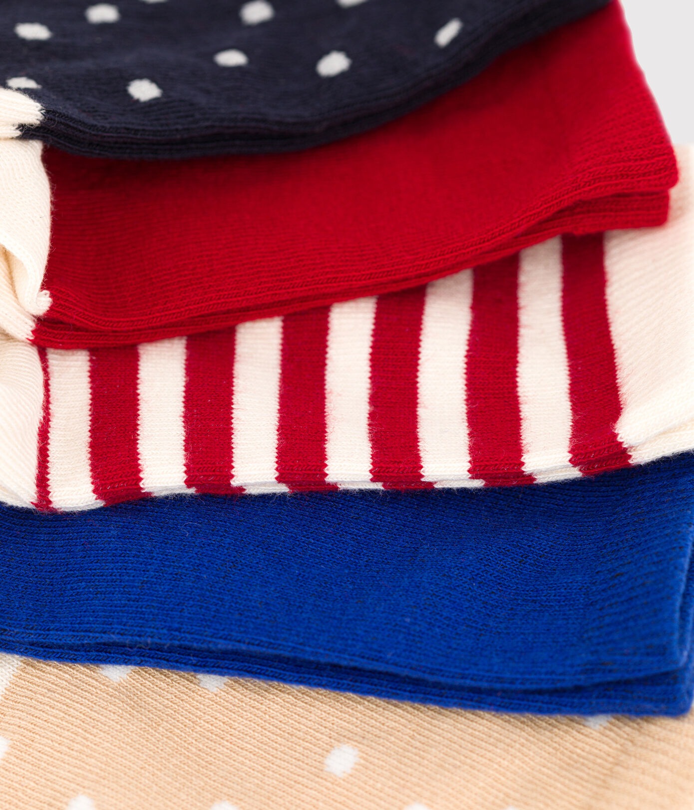 Lot de 5 paires de chaussettes enfant fille