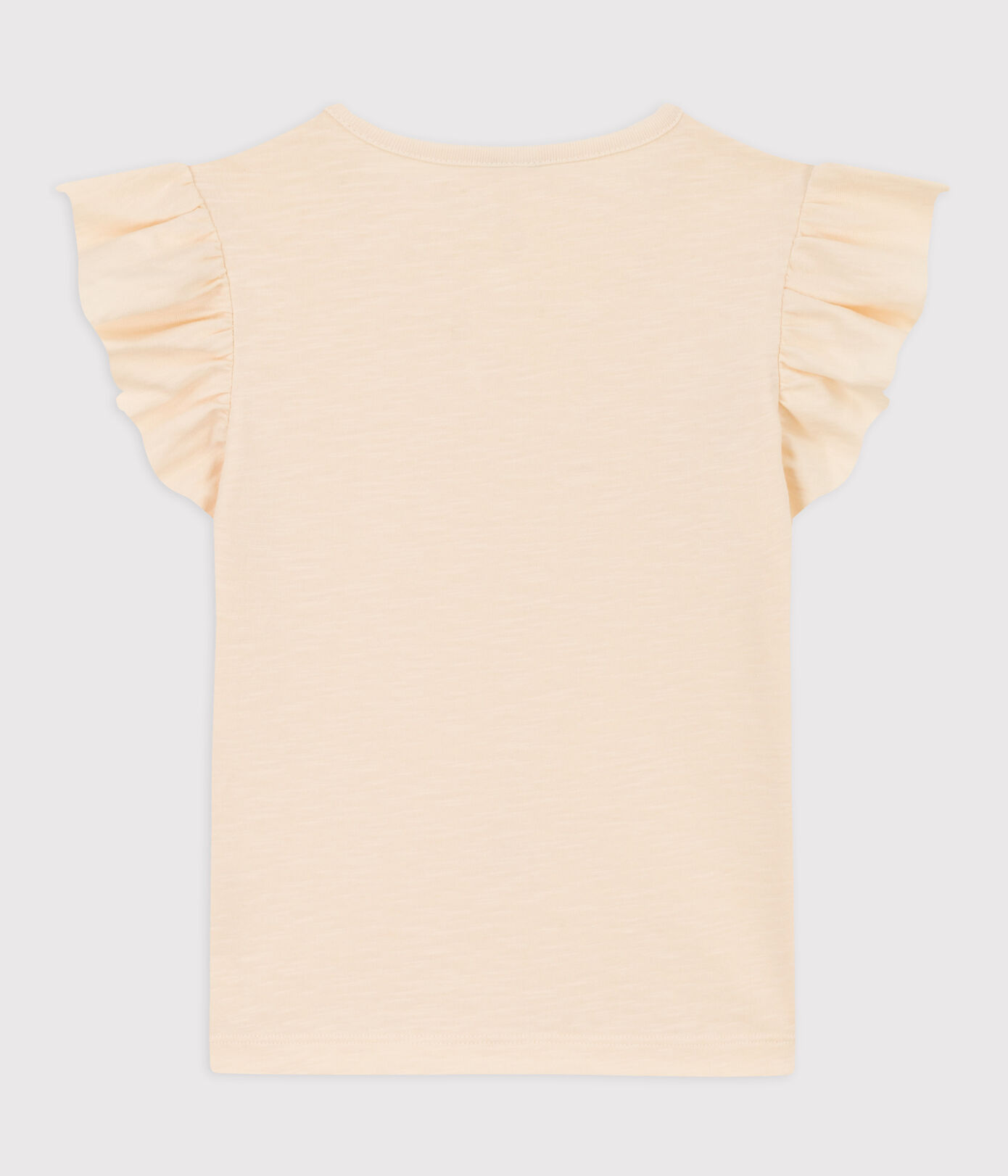 Tee-shirt manches courtes en coton enfant fille