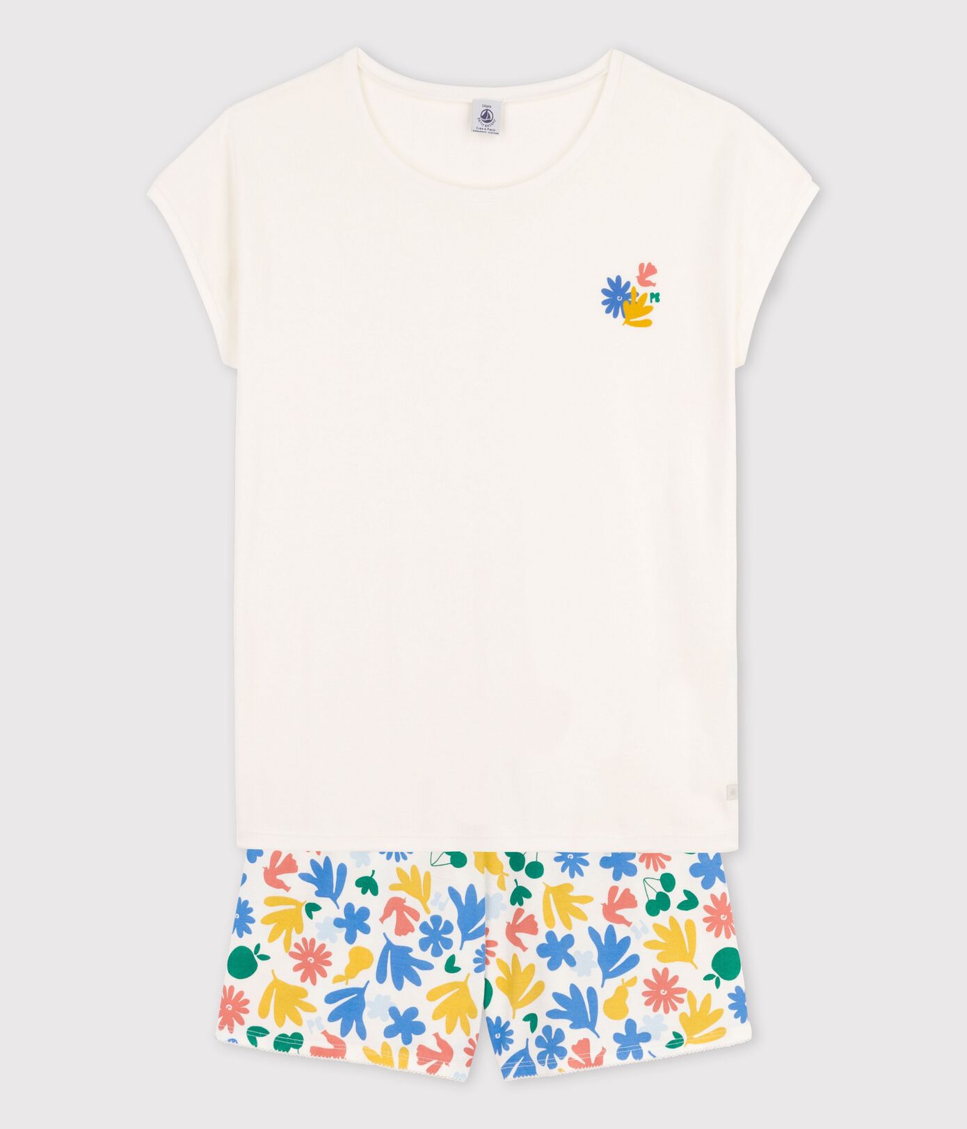 Pyjacourt fille en coton