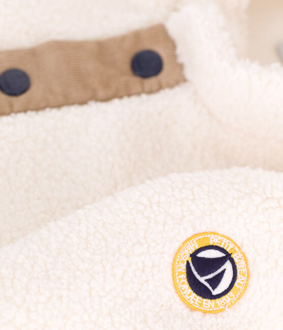 Manteau bébé en sherpa