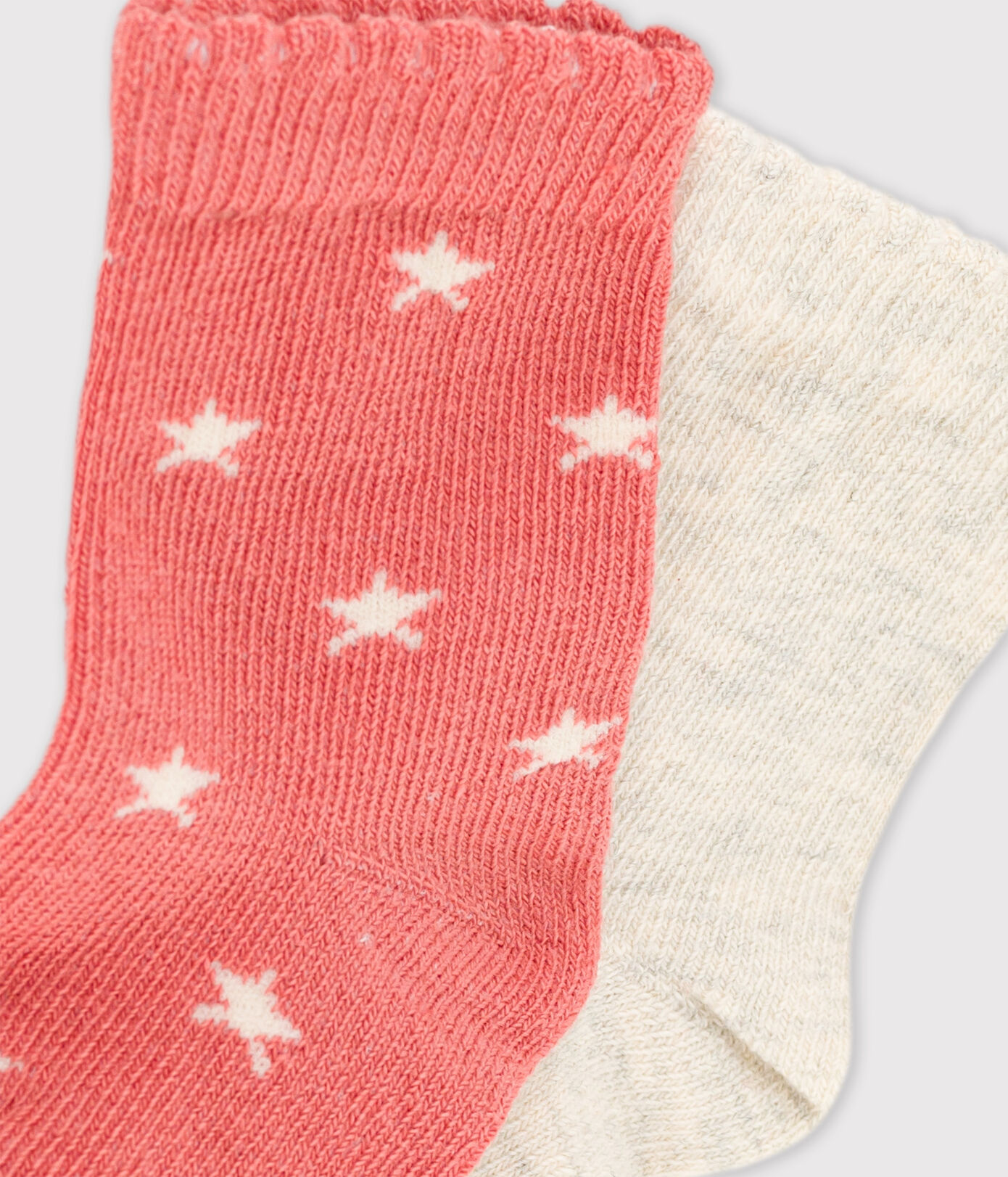 Lot de 2 paires de chaussettes bébé