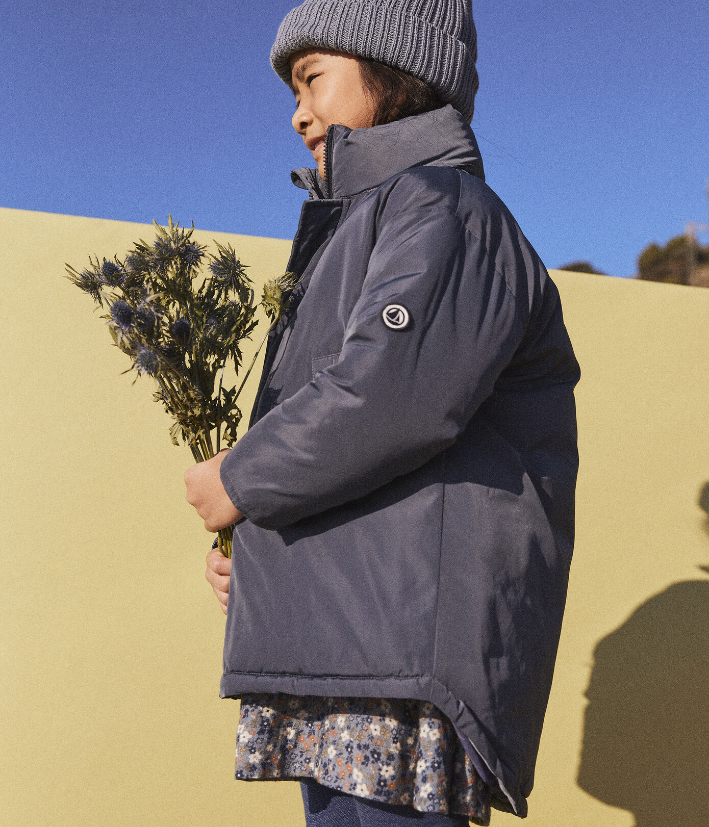 Doudoune mi-longue enfant fille / garon