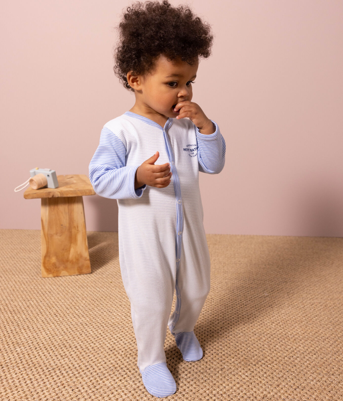 Dors-bien milleraies en coton