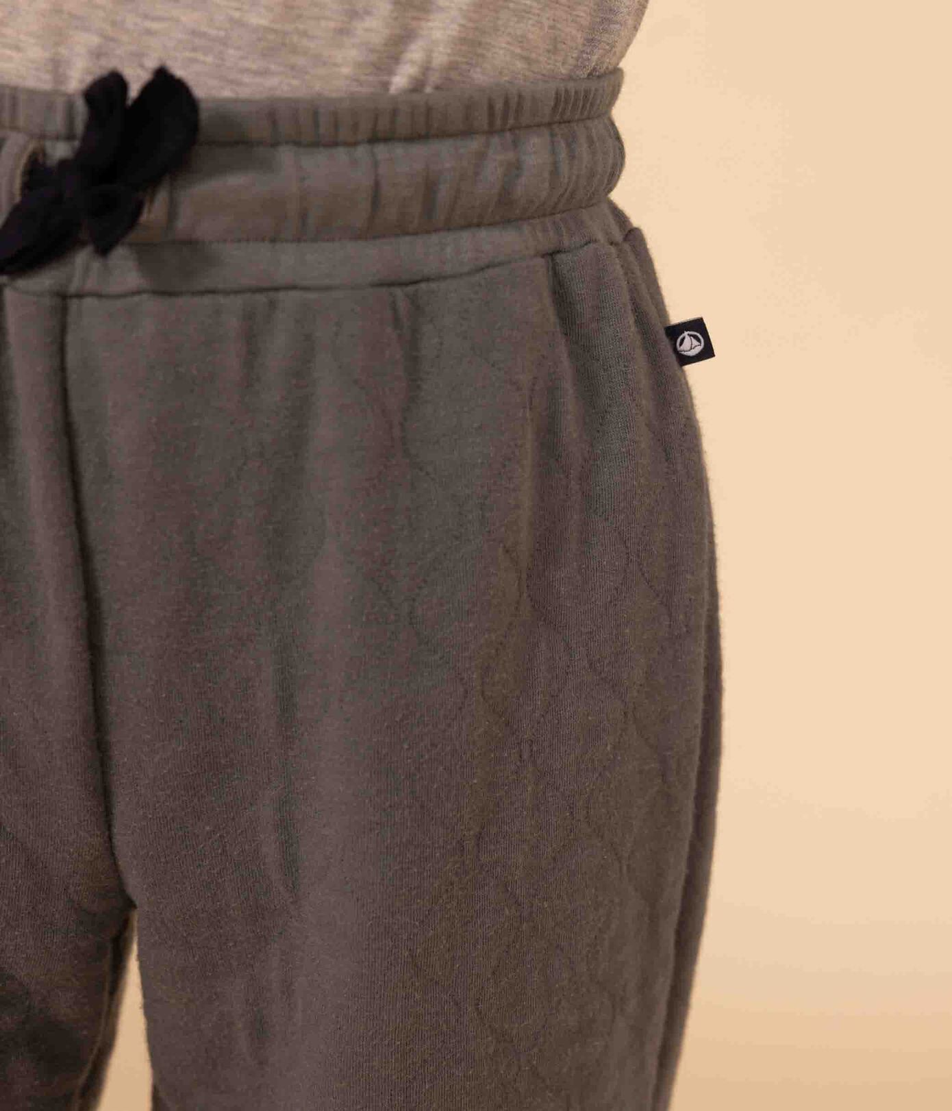 Pantalon en tubique matelassé enfant garon