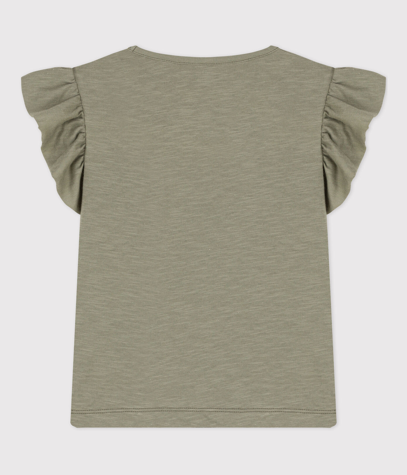 Tee-shirt manches courtes en coton enfant fille