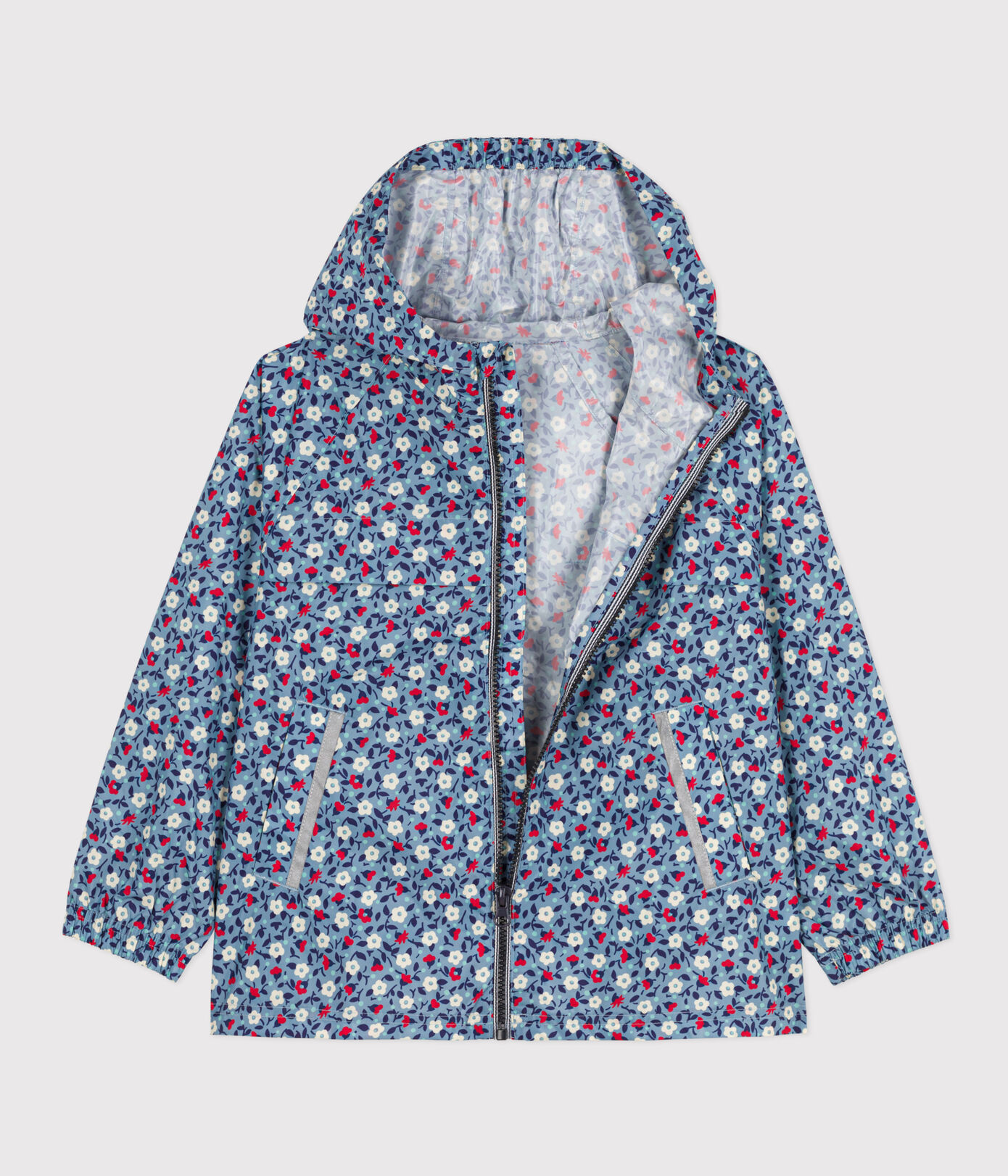 Coupe-vent, matière recyclée enfant fille