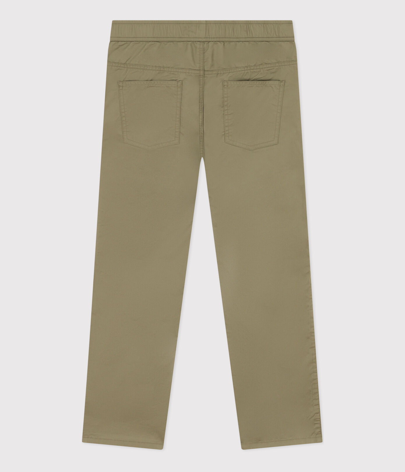 Pantalon regular en serge de coton enfant garon