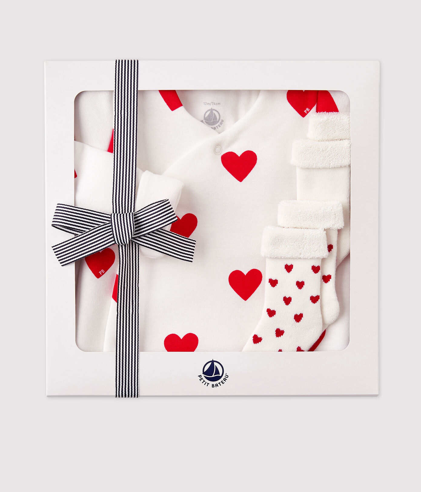 Coffret cadeau naissance cur