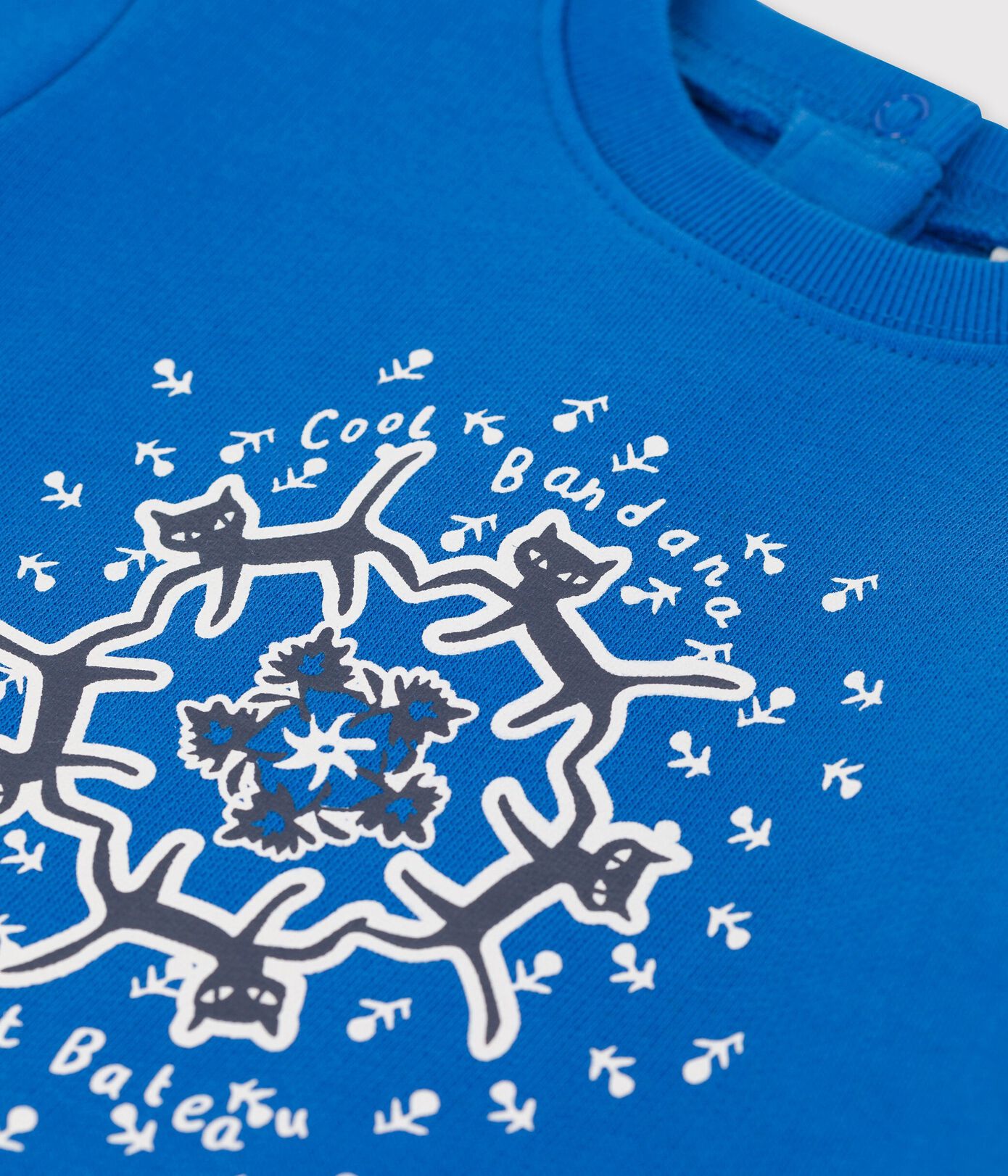 Sweatshirt en molleton bébé