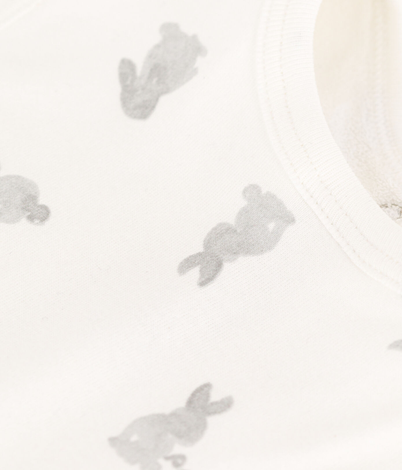 Bavoir imprimé en coton