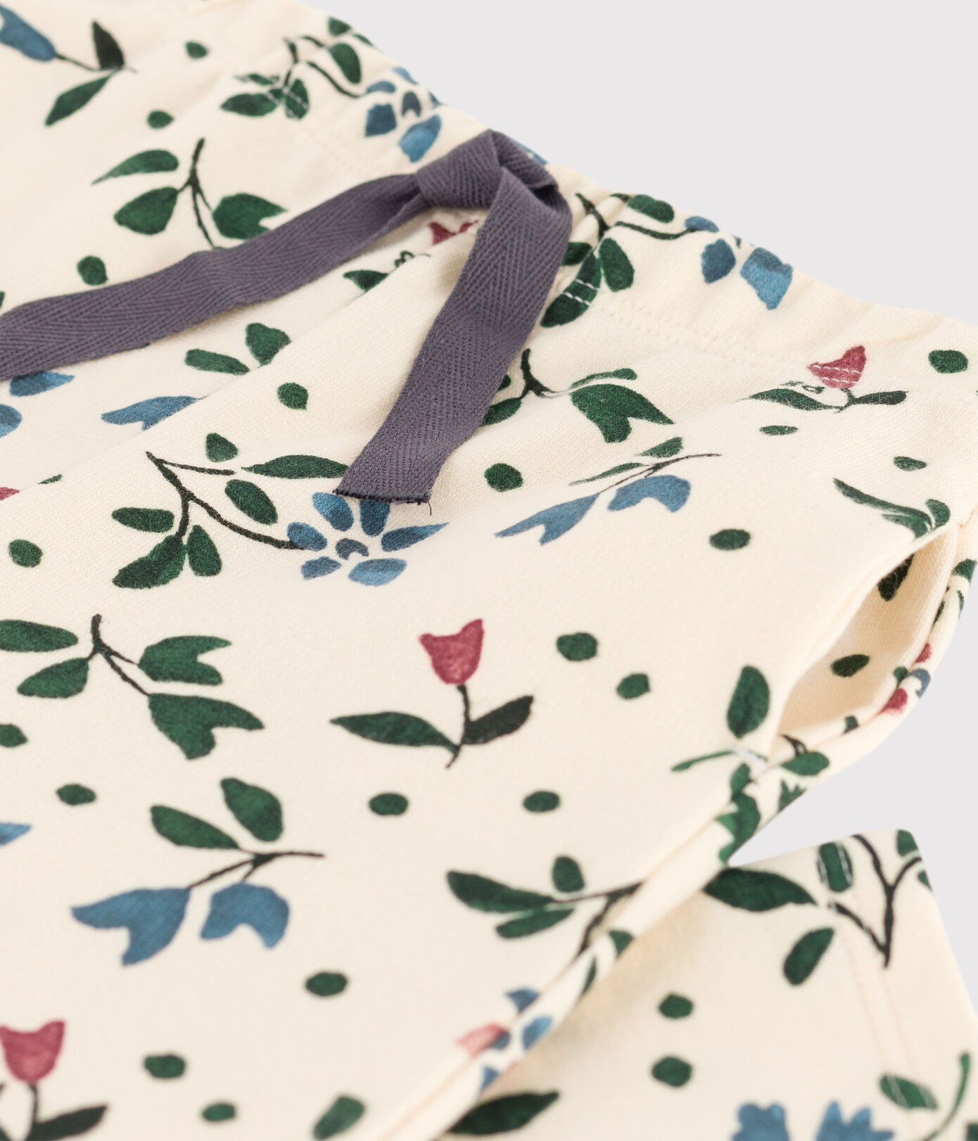 Pantalon bébé imprimé en molleton