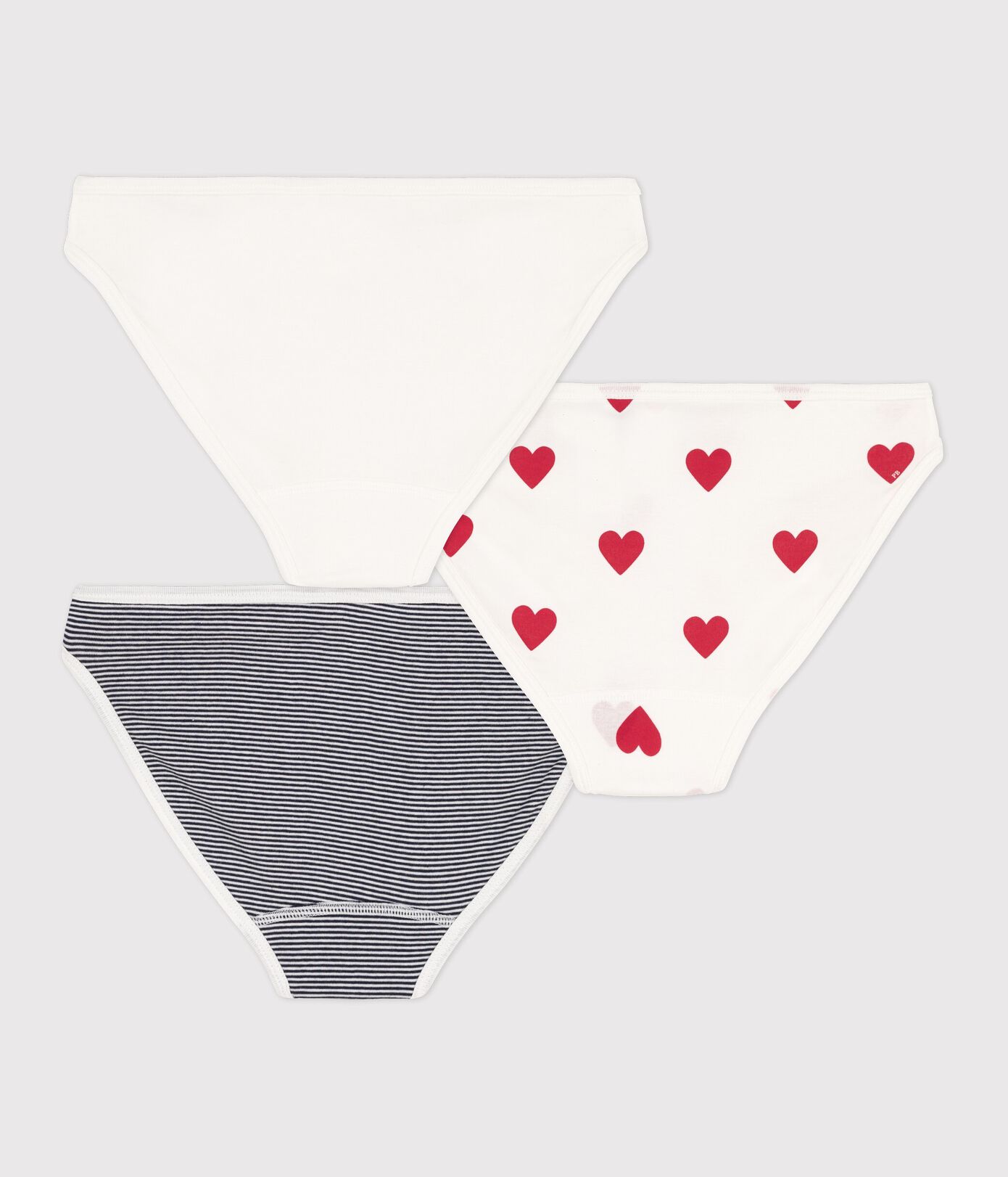 Lot 3 culottes en coton Femme