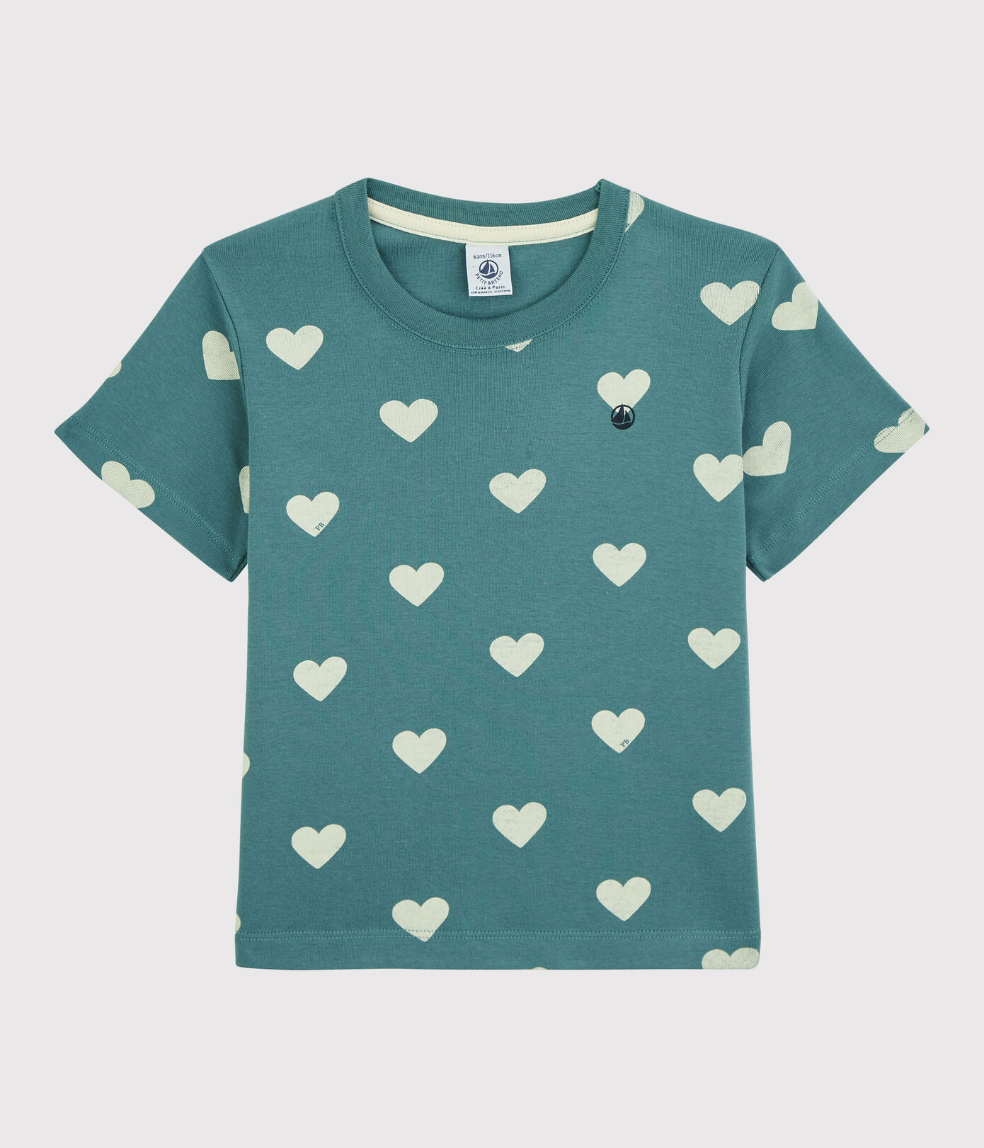 T-shirt manches courtes en coton enfant garon