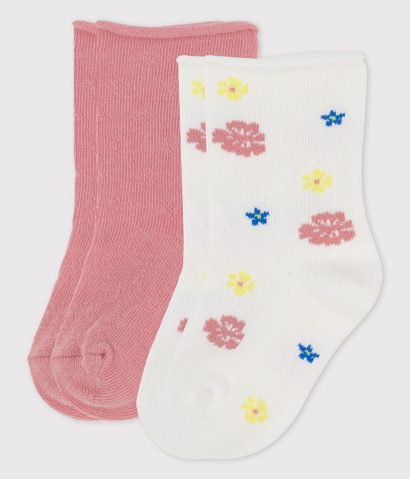 Lot de 2 paires de chaussettes bébé